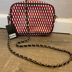 Fun print cross body